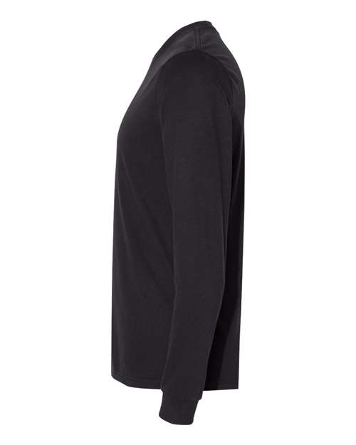 Sueded Long Sleeve T-Shirt | USA Decoration