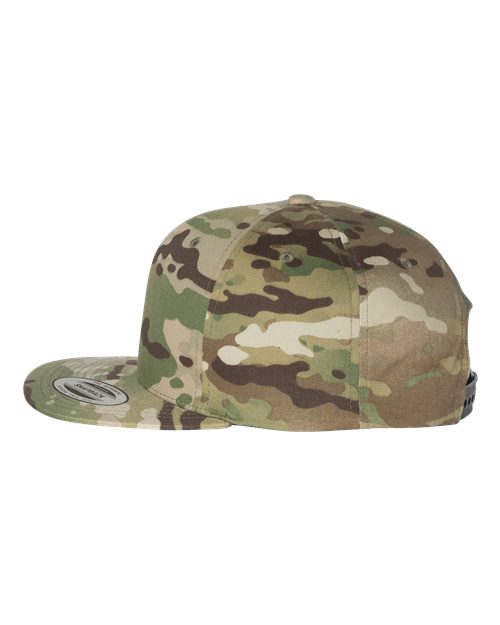 Premium Flat Bill Snapback Cap | USA Decoration