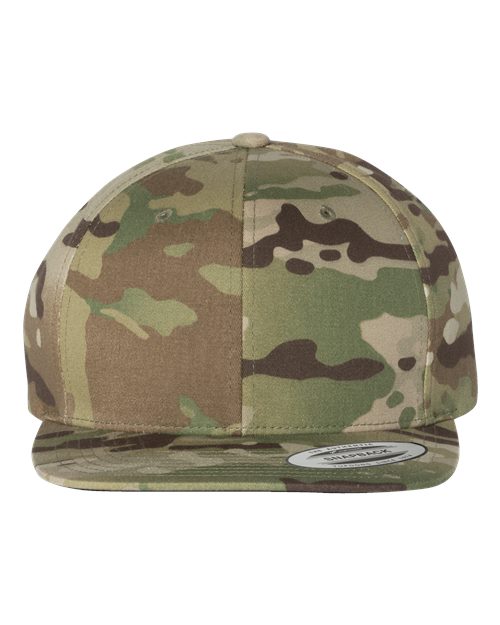 Premium Flat Bill Snapback Cap | USA Decoration