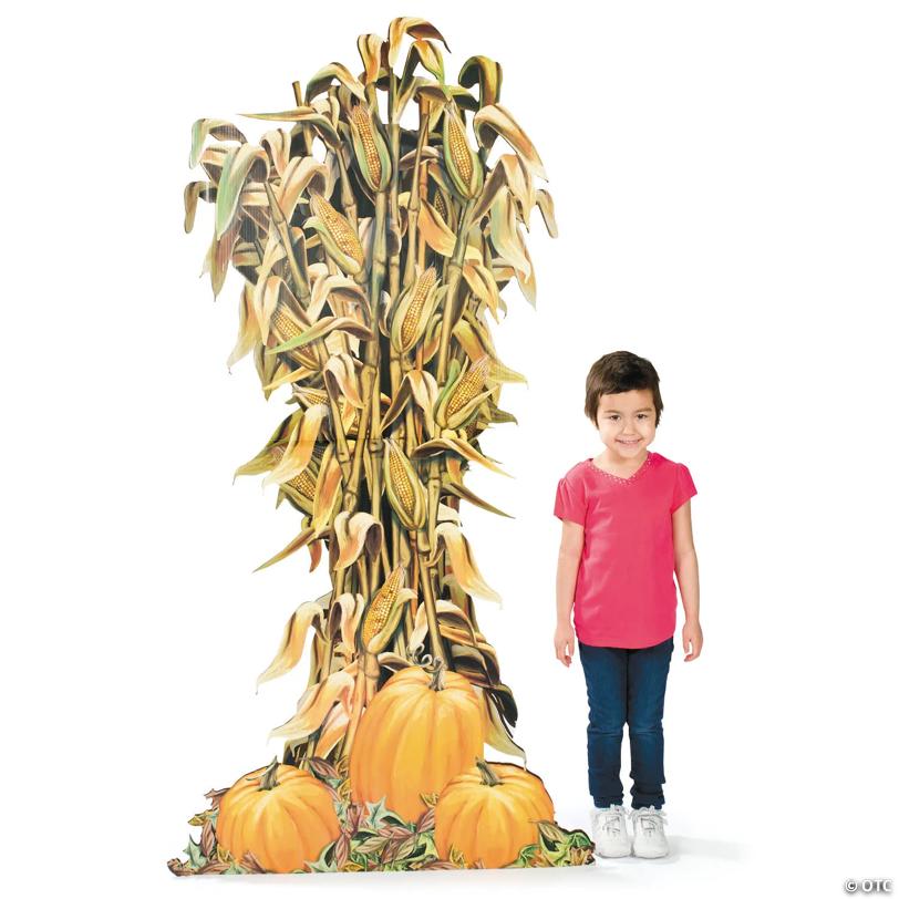 70" Corn Stalk Cardboard Cutout Stand-Up