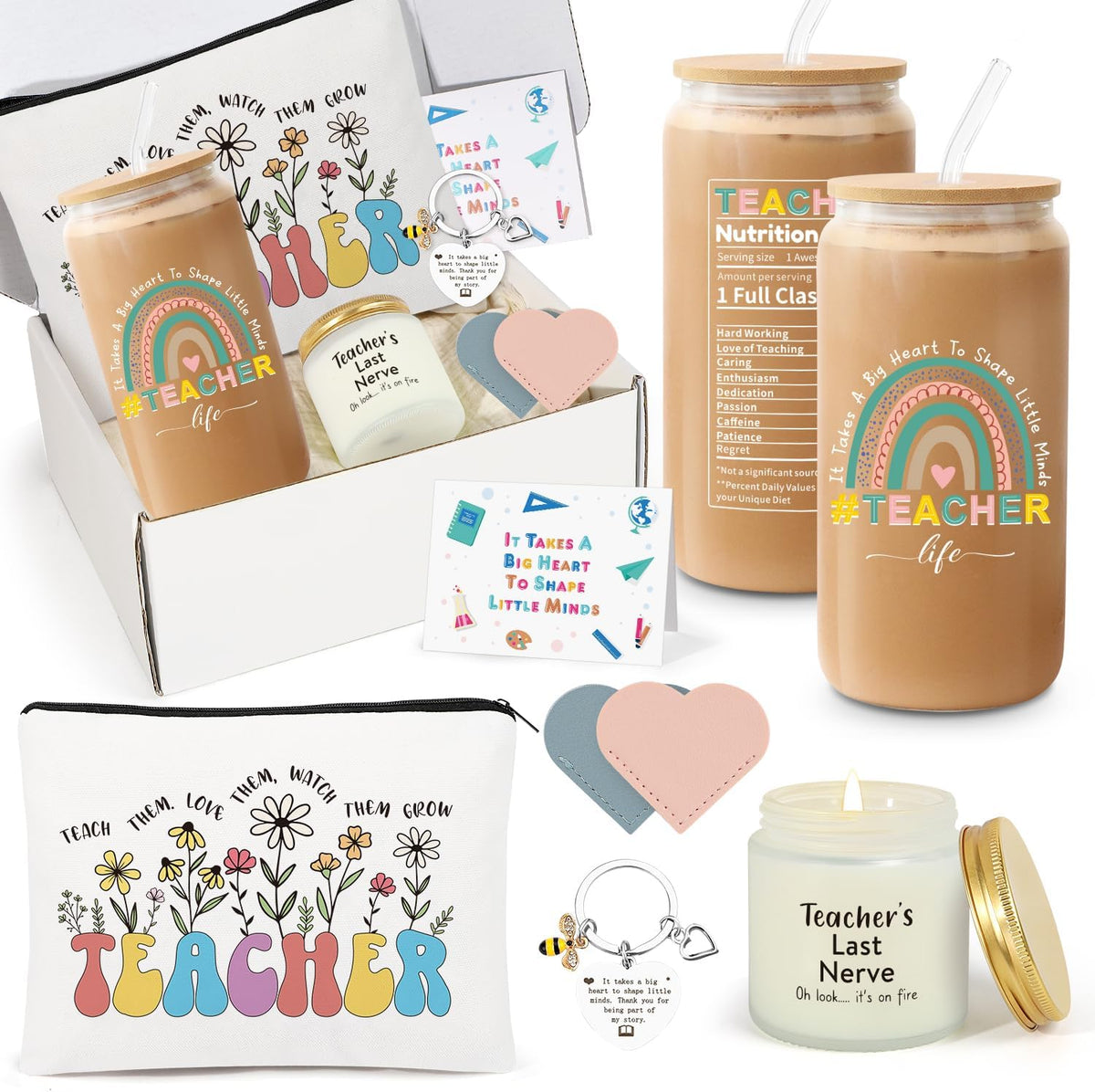 UAREHIBY Teacher Appreciation Gifts for Women,Christmas Thank You Teacher Gifts,Best Teachers Gift from Student,Back To School Teachers Gift