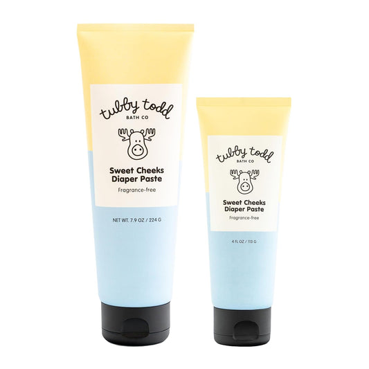 Sweet Cheeks Diaper Paste – 14% Zinc Rash Cream