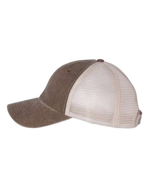 Pigment-Dyed Trucker Cap | USA Decoration