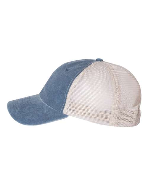 Pigment-Dyed Trucker Cap | USA Decoration