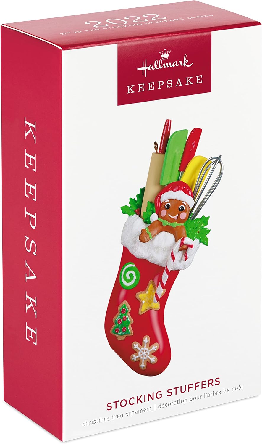 Hallmark Keepsake Plastic Christmas Ornament 2022, Stocking Stuffers