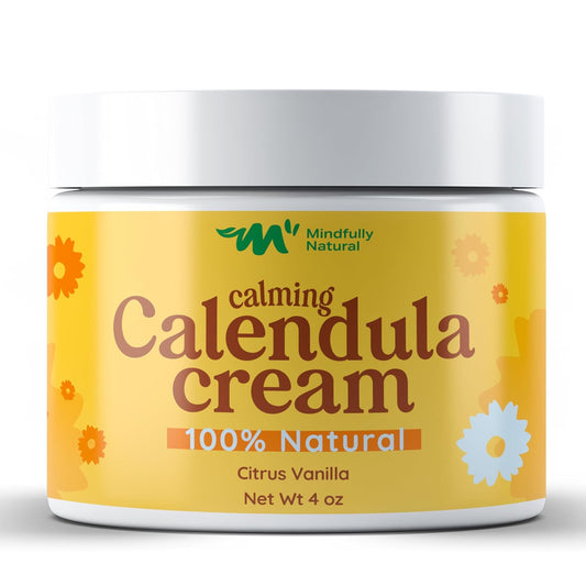 Calendula Cream for Babies – Organic Aloe Vera, Soothing Lotion
