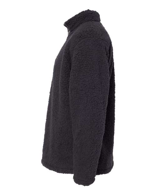 Sherpa Quarter-Zip Pullover | USA Decoration