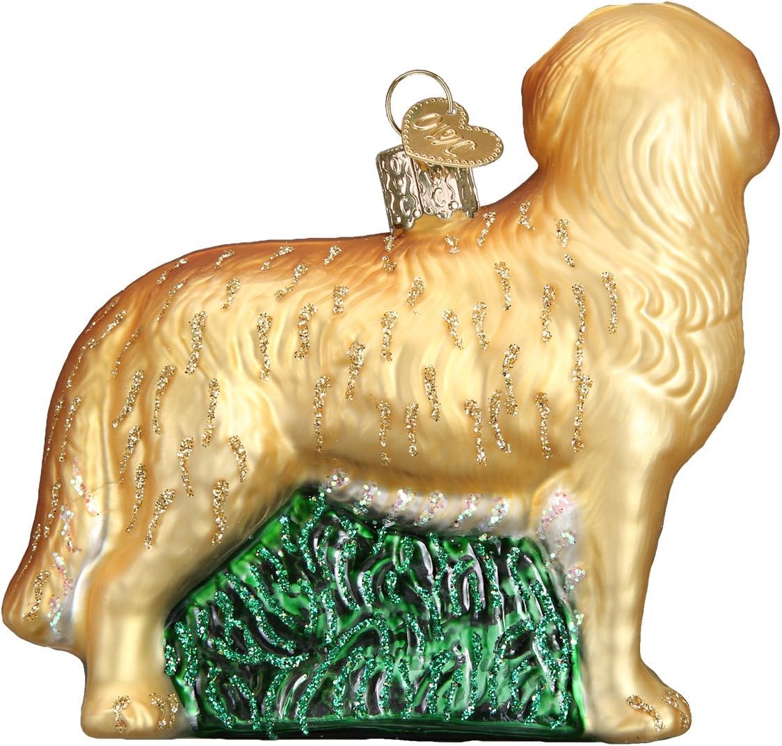 Old World Christmas Golden Retriever Tree Ornament