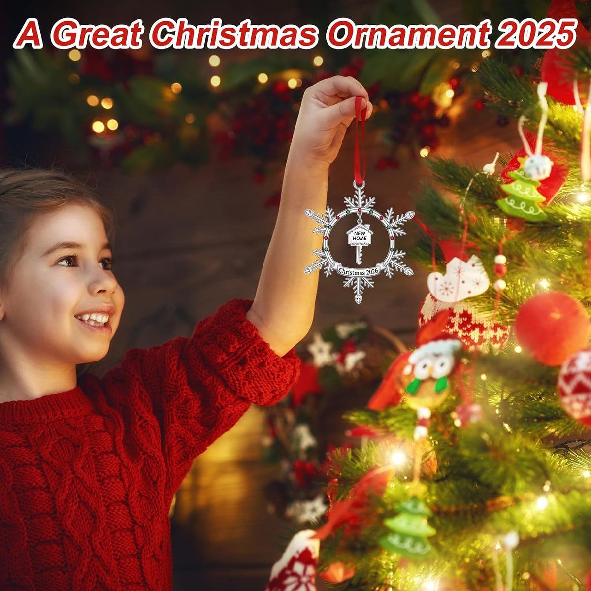 New Home Christmas Ornament 2026, First Christmas in New Home Ornament