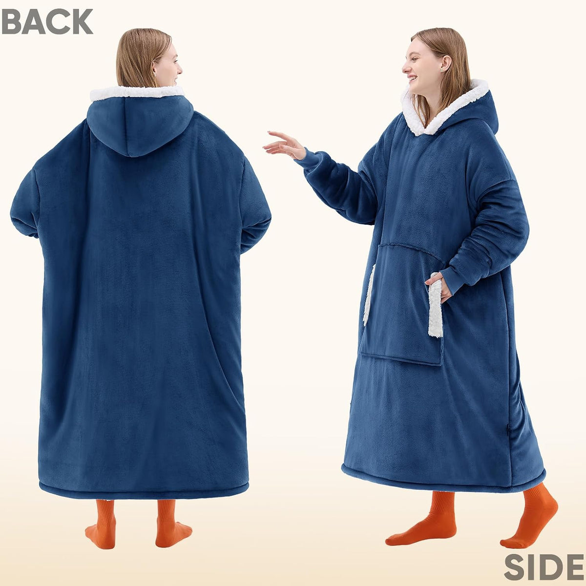 yescool Wearable Blanket Hoodie, Halloween Gifts