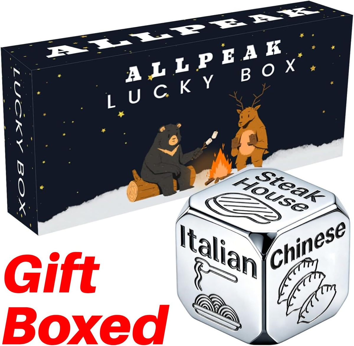 Stocking Stuffers for Men Women, 0.67" Christmas Xmas Gift Husband Wife Dad