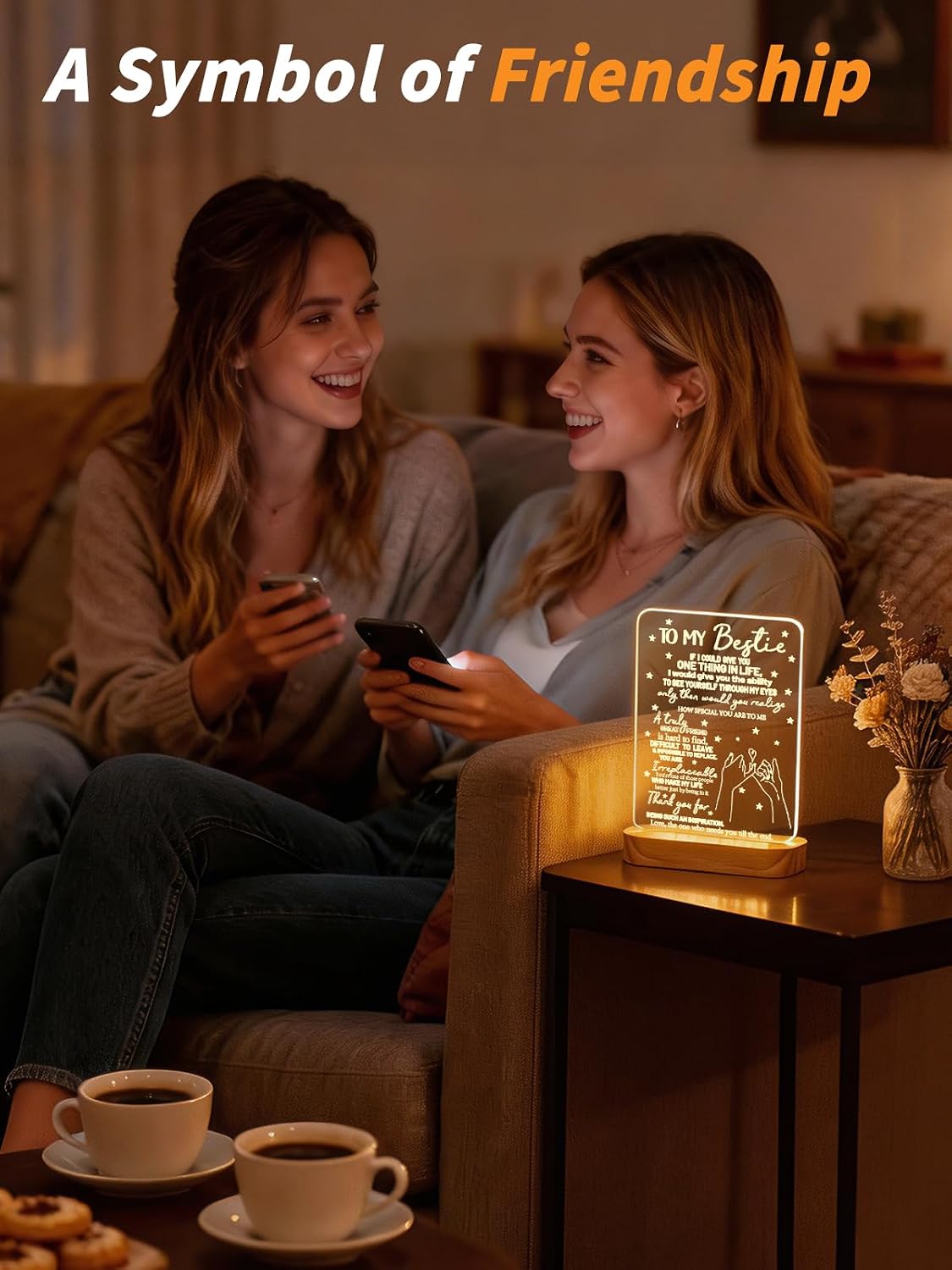 to My Bestie Gifts, Best Friend Gift for Women