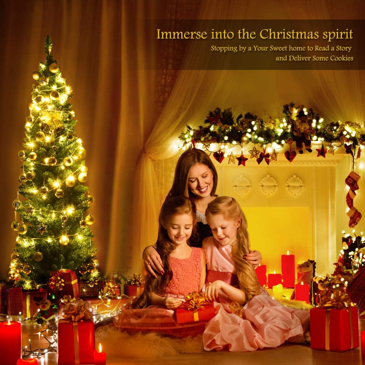 6.5ft Pencil Christmas Tree | USA Decoration