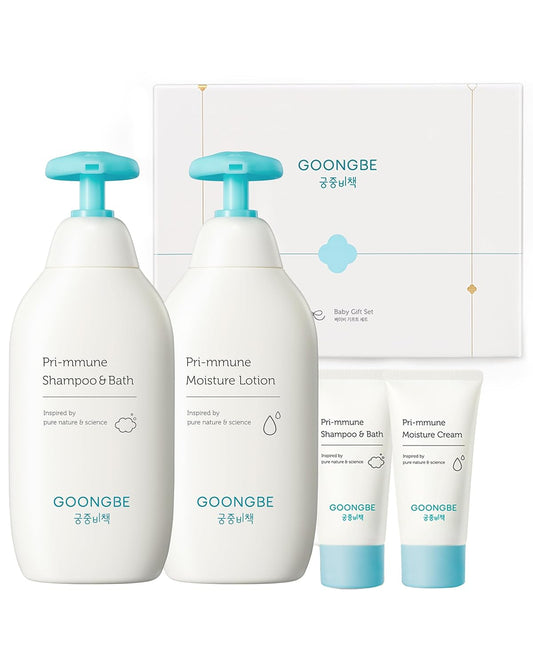 GOONGBE Baby Skin Care Set – Gentle Korean Bath Essentials