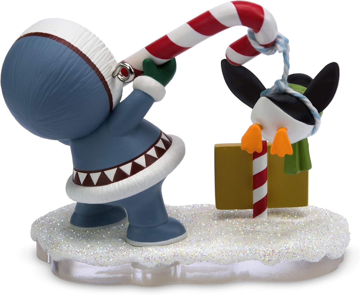 Hallmark Keepsake Plastic Christmas Ornament 2019 Year Dated Frosty Friends