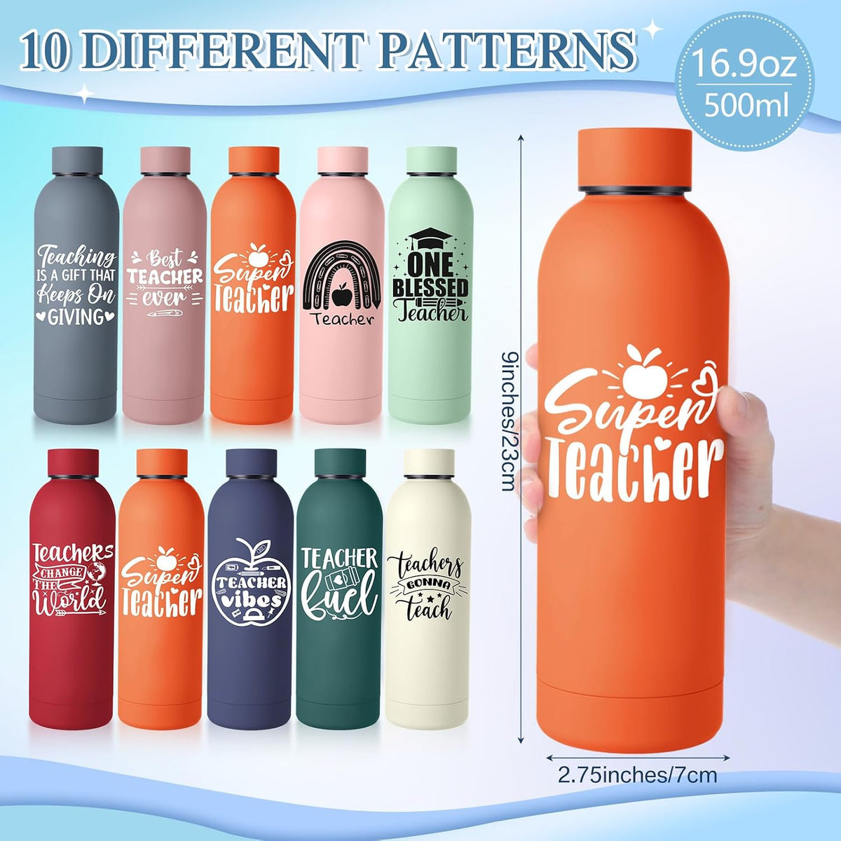 Teenyyou 10 Pcs Christmas Teacher Appreciation Gifts, Cute, Muted