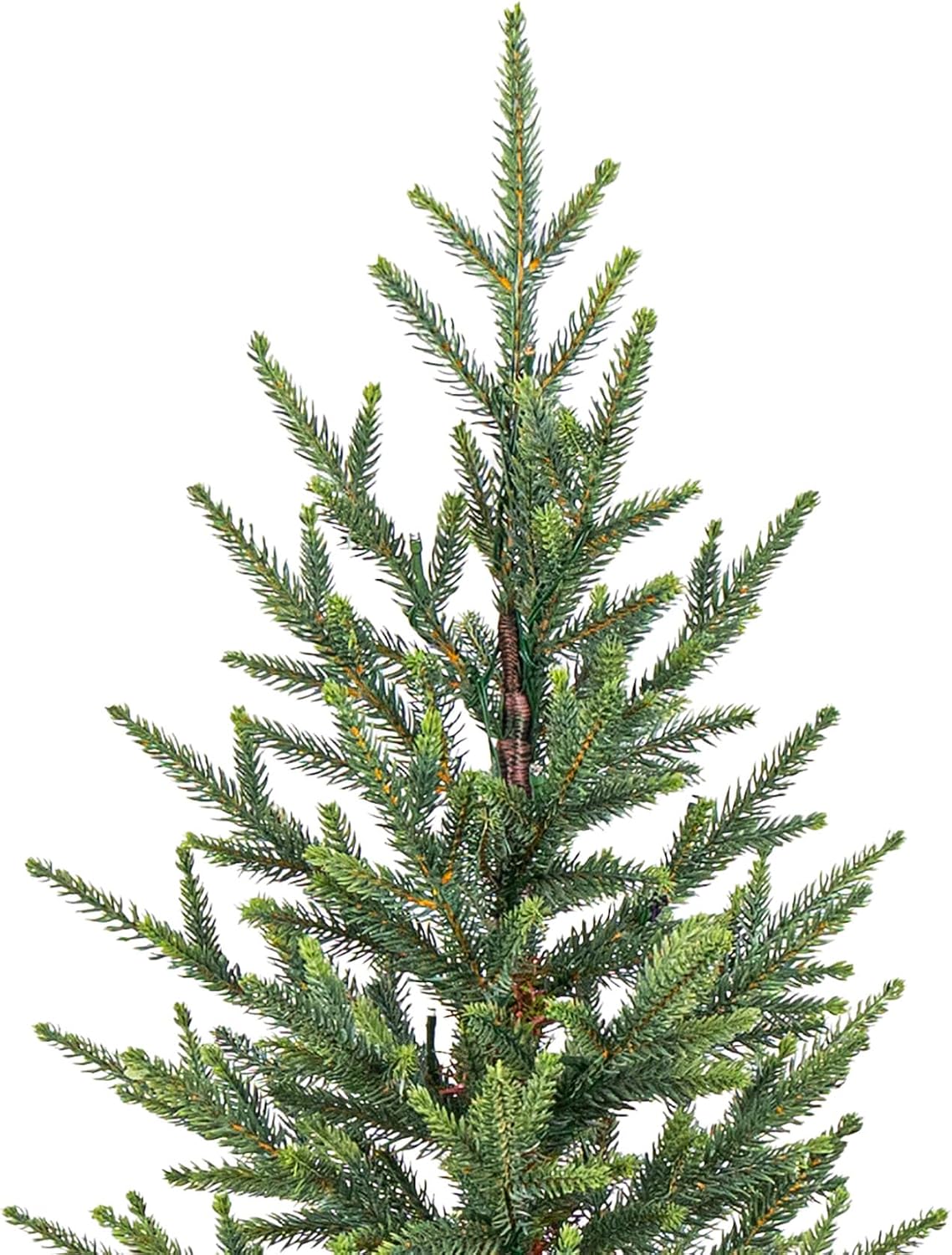 COLLECTIVE HOME 2 Pack Pre-Lit 4 FT Christmas Trees, 70 Lights, 8 Functions