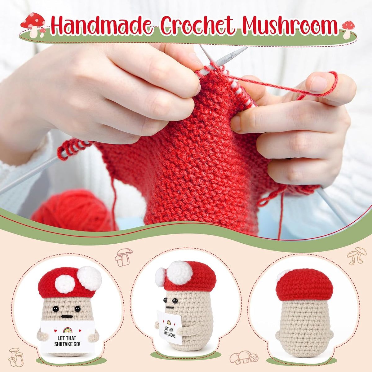 Funny Birthday Mushroom Gifts for Adults Gag Gifts for Women Men Her Him