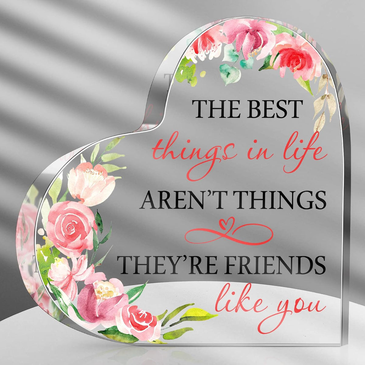 Christmas Friend Gift for Women Friendship Plaque, Sweet Style