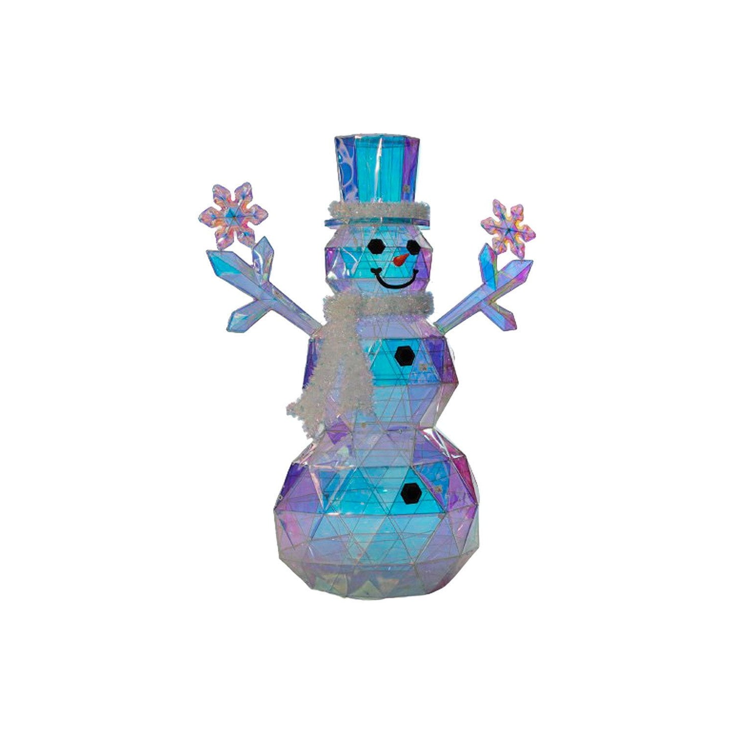 Member's Mark 6' Pre-Lit Prismatic Snowman | USA Decoration®