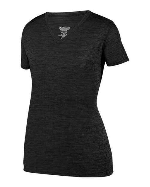 Women's Shadow Tonal Heather Training V-Neck T-Shirt | USA Decoration