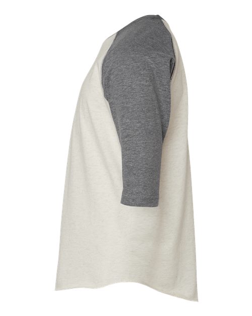 Youth Baseball Fine Jersey Three-Quarter Sleeve Tee | USA Decoration