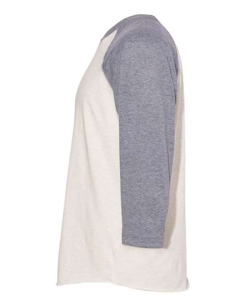 Baseball Fine Jersey Three-Quarter Sleeve Tee | USA Decoration