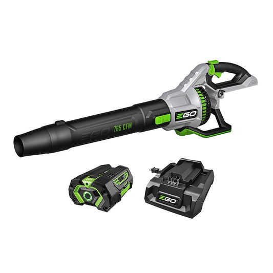 POWER+ 56-volt 765-CFM 200-MPH Battery Handheld Leaf Blower 5.0 Ah