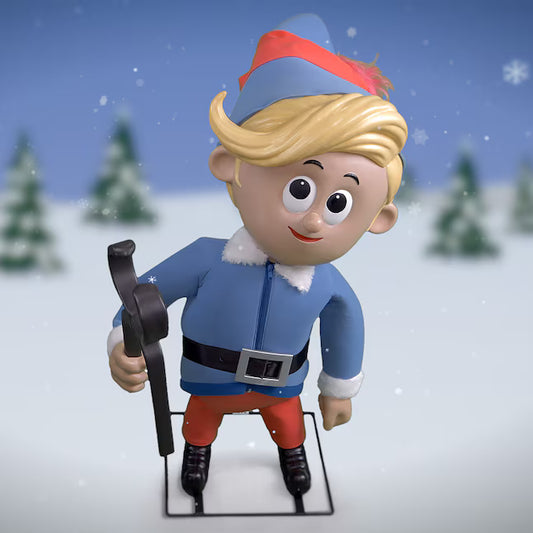 TEKKY 3-ft Hermey the Elf Animatronic Decoration