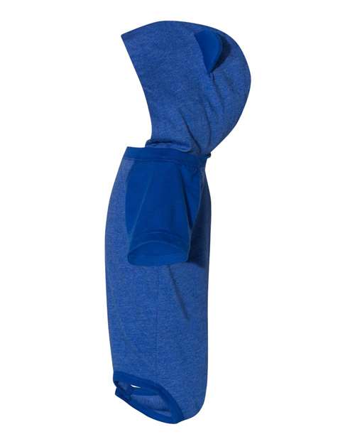 Fine Jersey Infant Short Sleeve Raglan Bodysuit with Hood & Ears | USA Decoration