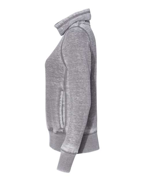 Women’s Zen Fleece Cowl Neck Sweatshirt | USA Decoration