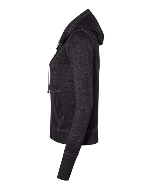 Women's Zen Fleece Full-Zip Hooded Sweatshirt | USA Decoration