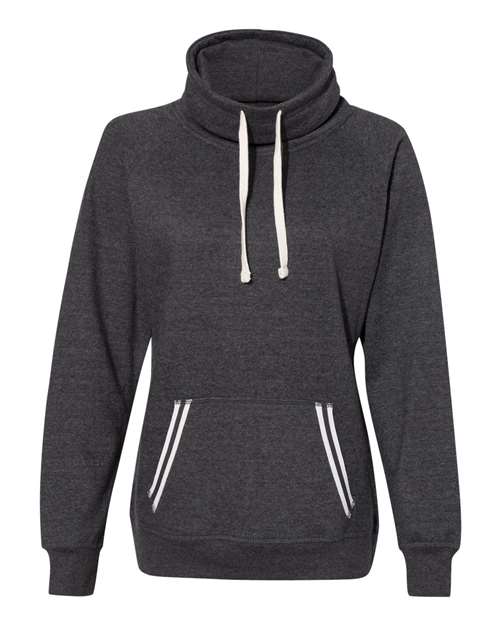 Women’s Relay Cowl Neck Sweatshirt | USA Decoration