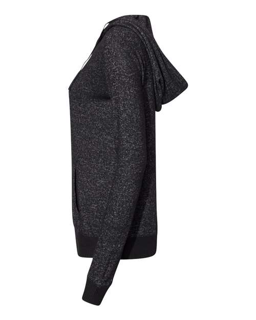 Women’s Cozy Jersey Hooded Full-Zip | USA Decoration