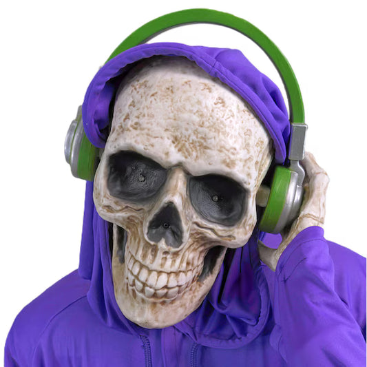 Haunted Living 5.7-ft Freestanding Motion Activated Talking Lighted Skeleton Animatronic