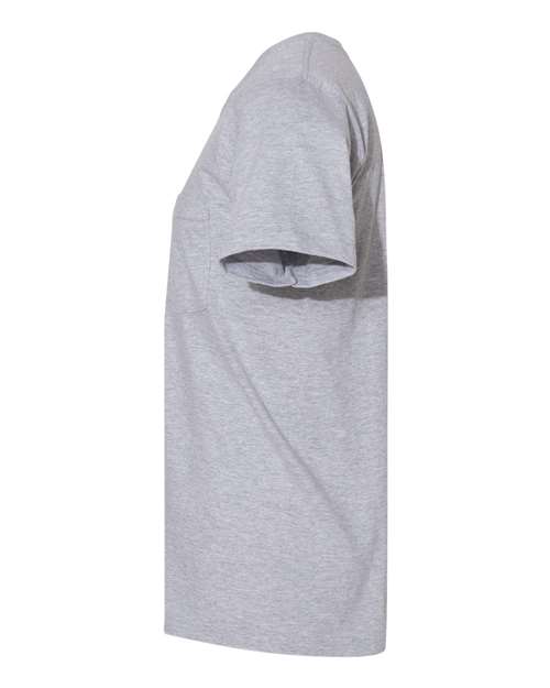 Fine Jersey Pocket Tee | USA Decoration