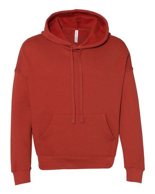 Sponge Fleece Drop Shoulder Hoodie | USA Decoration