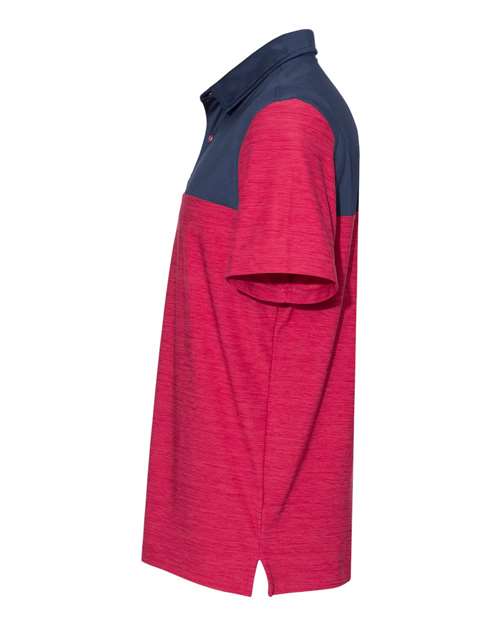 Colorblocked Space-Dyed Polo | USA Decoration