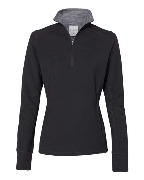Women’s Omega Stretch Quarter-Zip Pullover | USA Decoration