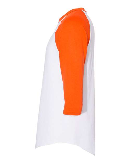 Three-Quarter Raglan Sleeve Baseball Jersey | USA Decoration