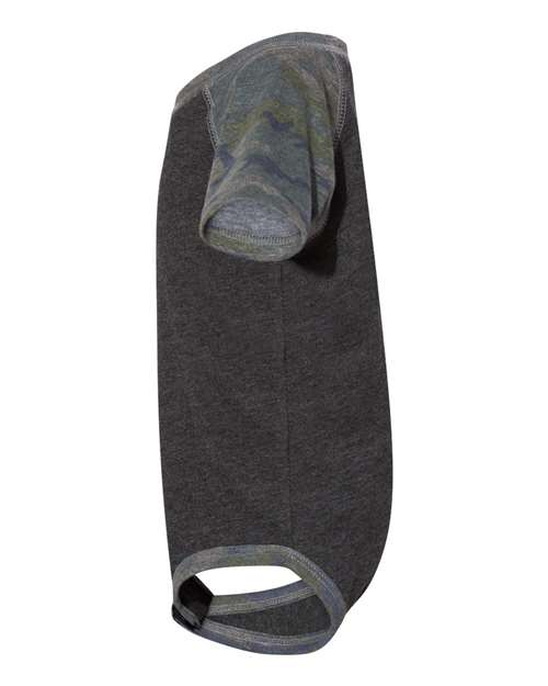 Infant Baseball Fine Jersey Bodysuit | USA Decoration