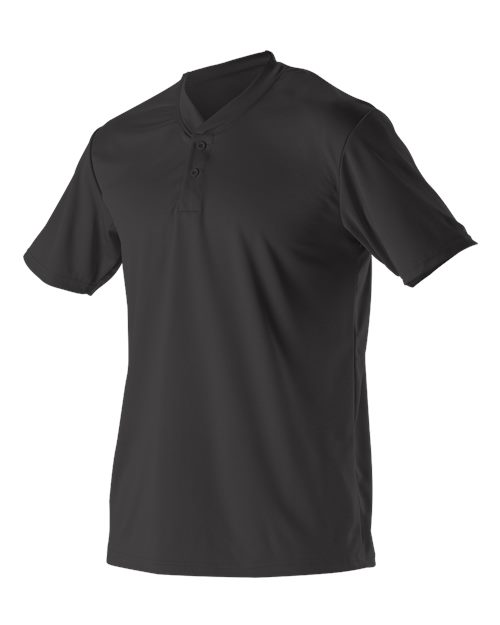 Baseball Two Button Henley Jersey | USA Decoration