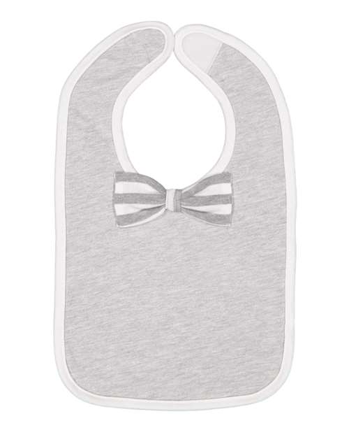 Infant Baby Rib Bow Tie Bib | USA Decoration