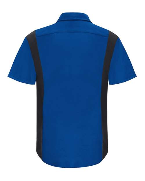 Performance Plus Short Sleeve Shirt with Oilblok Technology | USA Decoration