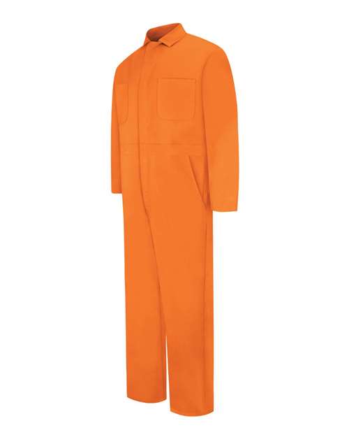 Snap-Front Cotton Coveralls | USA Decoration