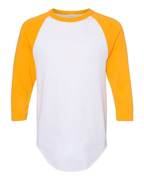 Three-Quarter Raglan Sleeve Baseball Jersey | USA Decoration