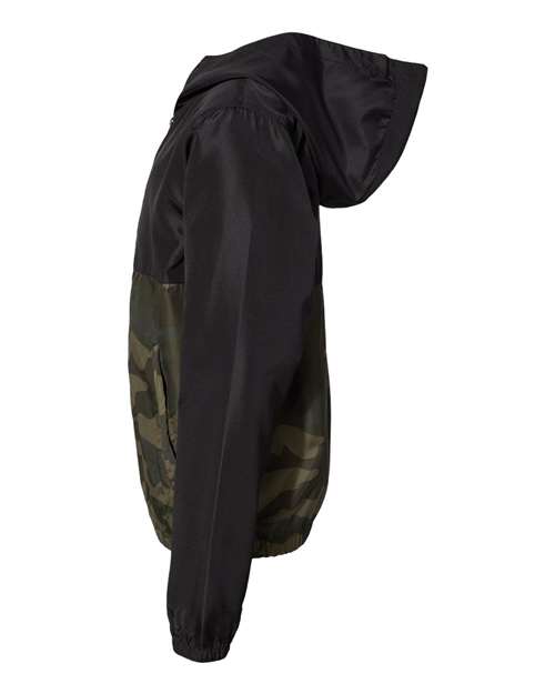 Youth Lightweight Windbreaker Full-Zip Jacket | USA Decoration