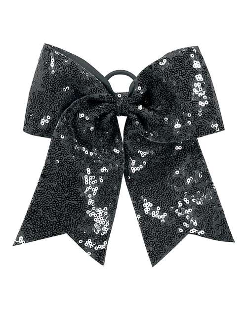 Sequin Cheer Hair Bow | USA Decoration
