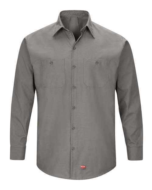 Mimix™ Long Sleeve Work Shirt - Tall Sizes | USA Decoration