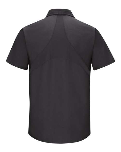 Mimix™ Short Sleeve Work Shirt - Tall Sizes | USA Decoration